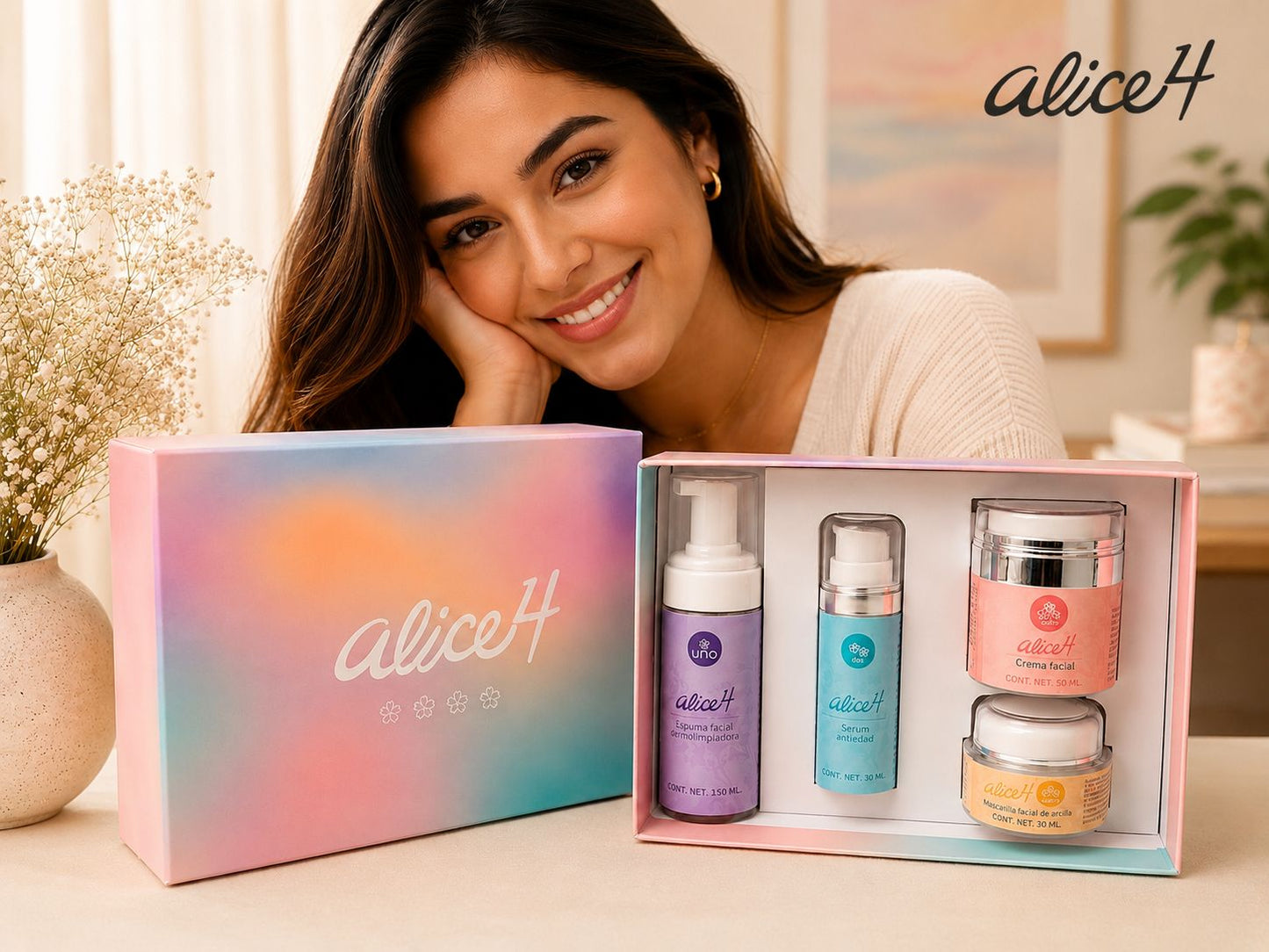 ALICE FOUR - 4 STEP SKINCARE ROUTINE KIT